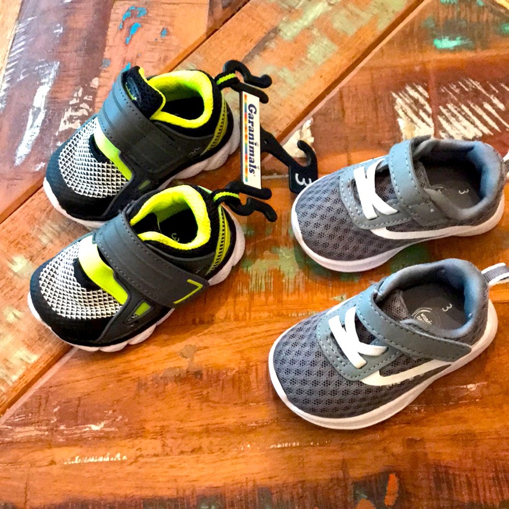 NWT! Baby boy shoe bundle! Infant Size 3